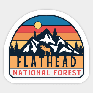 Flathead national forest Sticker